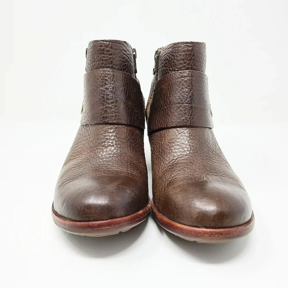 Kork-Ease Isa Dark Brown Leather Ankle Boots 6.5 - Picture 2 of 13